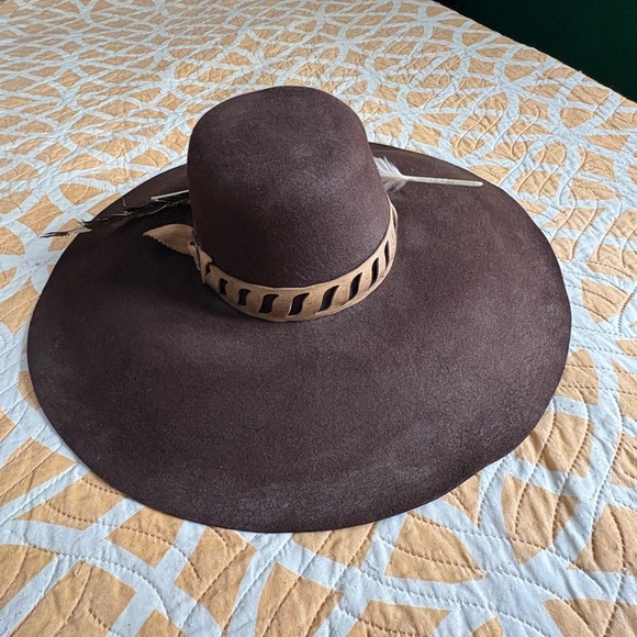 Vintage Outdoorsman/Fisherman Wide Brim Hat - Picture 3 of 9